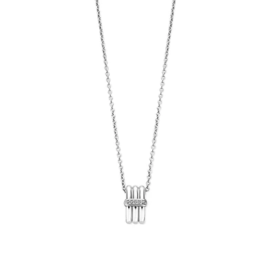 Dashing Silver Necklace