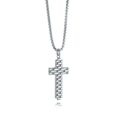 Rlex Cross Necklace 22''