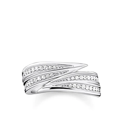 Wrapped Leaf Ring