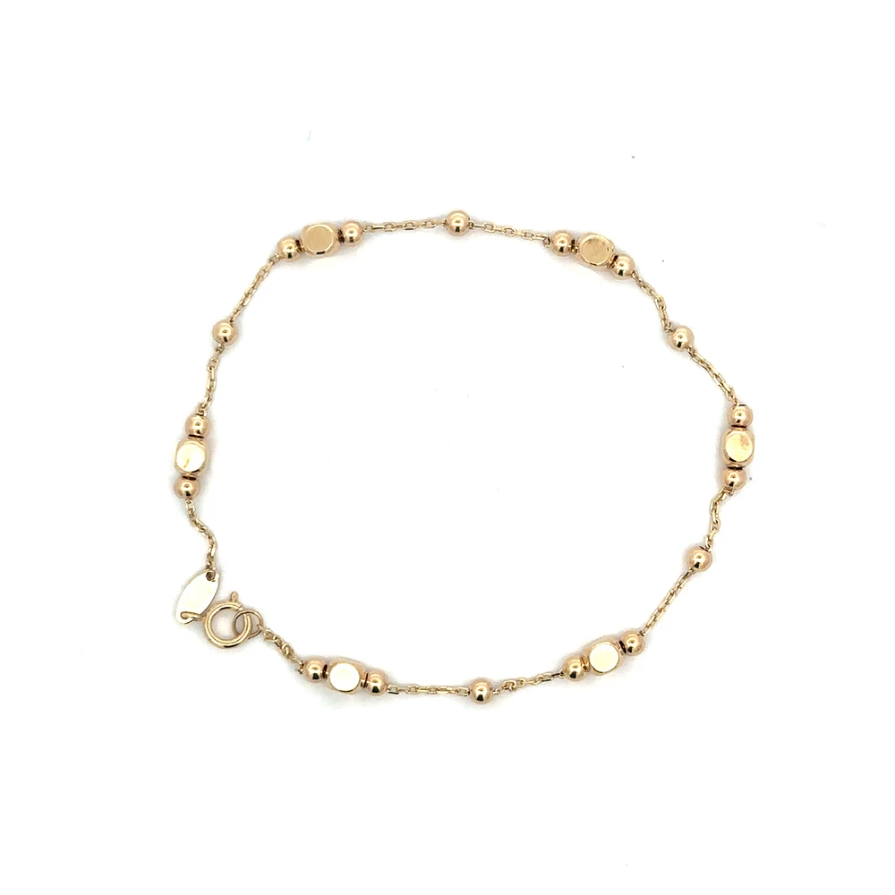 Blocks Gold Bracelet