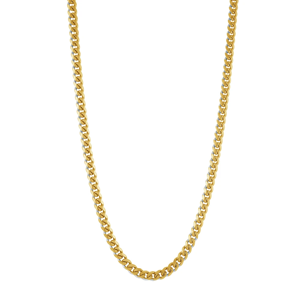 Reversible 4.6mm Steel Curb Chain