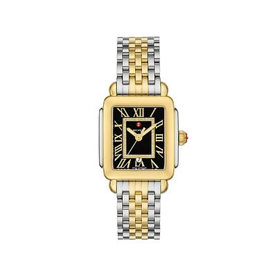 Deco Madison Black Two Tone 31MM Watch