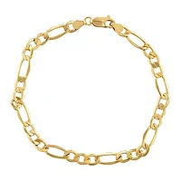 Figaro Solid 6mm Link Chain