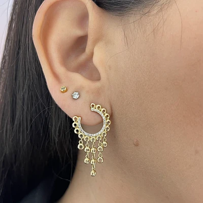 Happy Gold Earrings