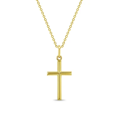 15MM Cross Kids Necklace