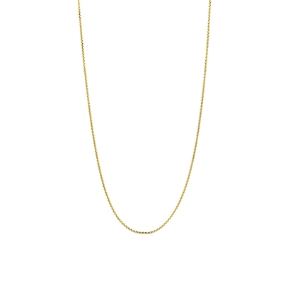 Round Box 2MM Golden Chain