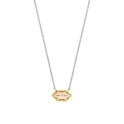 Celestial Peach Necklace