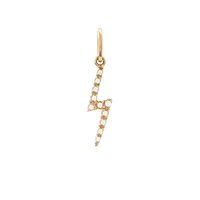 Lightning Bolt Diamond Mini Pendant