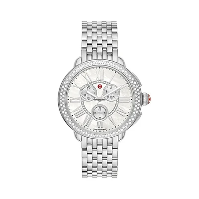Serein 41MM Steel/Diamonds
