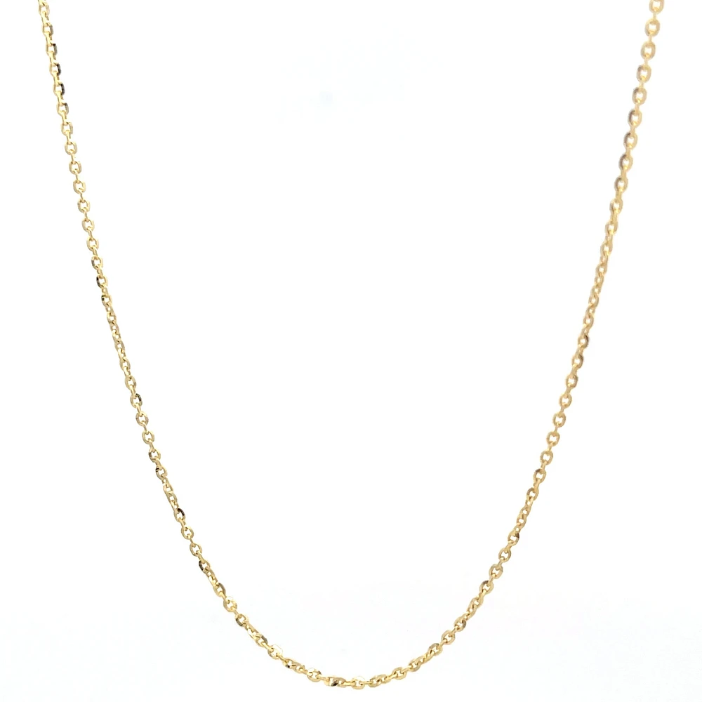 Cable Diamond Cut 1.3MM Chain