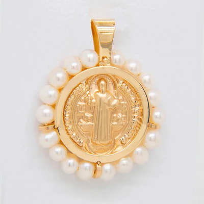 San Benito Round Pearl 16MM Pendant