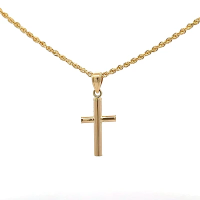 17MM Hollow Cross Pendant
