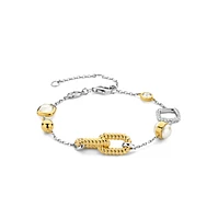 Rope Link Golden Bracelet
