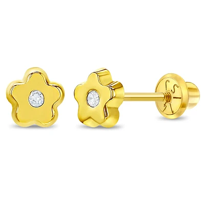 Classic Flower Kids Earrings