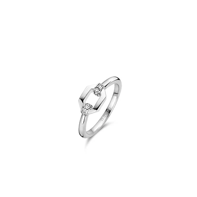 Reflexions Silver Ring