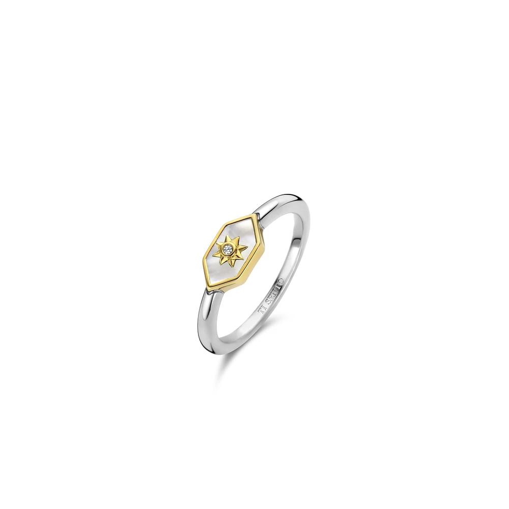 Celestial Mother Pearl Small Ring