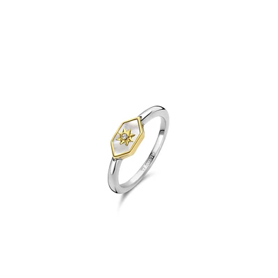 Celestial Mother Pearl Small Ring
