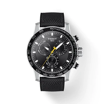 Supersport Chrono 45.5MM Black/Yellow