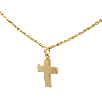 16MM Flat Cross Pendant
