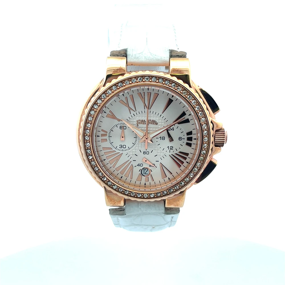 Watchalicious White/Rose Watch