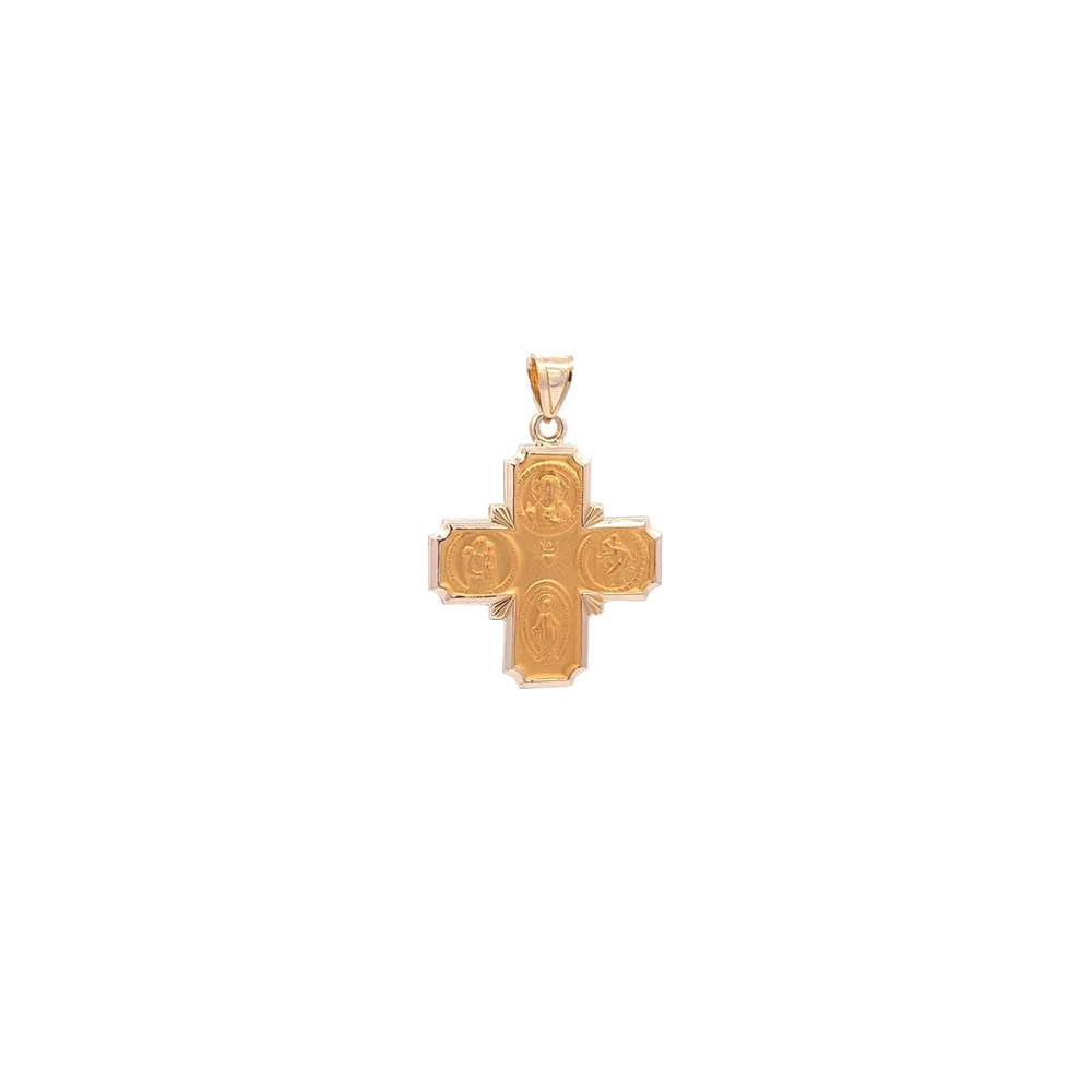 Four Way Cross 24MM Pendant