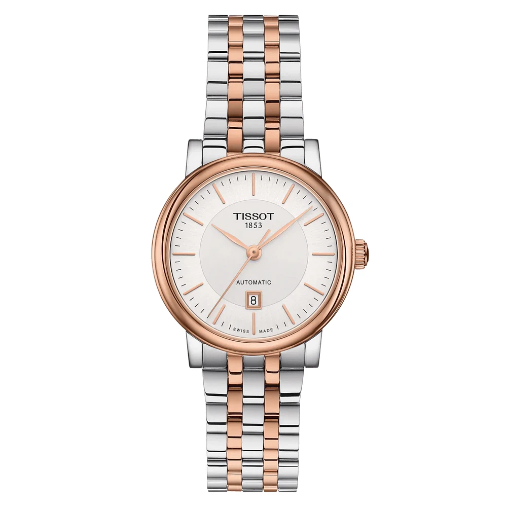 Carson Lady Steel/Rose 30MM Watch