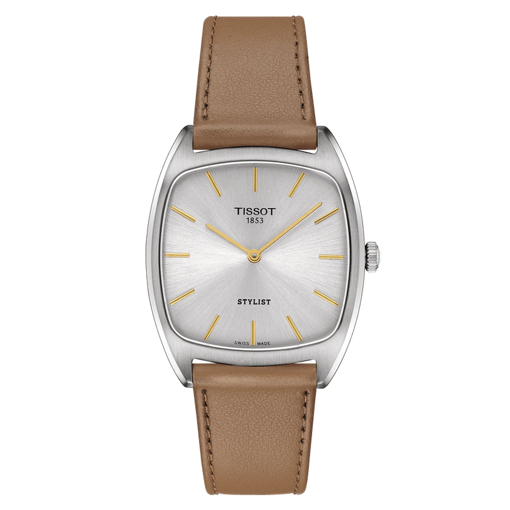 Stylist Tan/Steel 32MM Watch