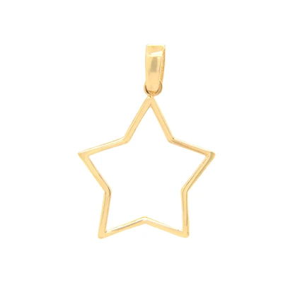 Star Outline 20MM Pendant