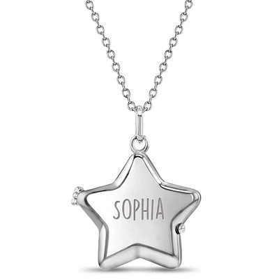 Star Kids Locket Necklace