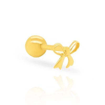Coquette Bow Cartilage Single Earring