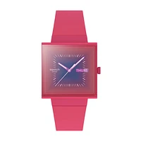 Squarely Berry Watch