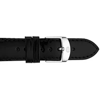 16MM Black Patent Leather Strap