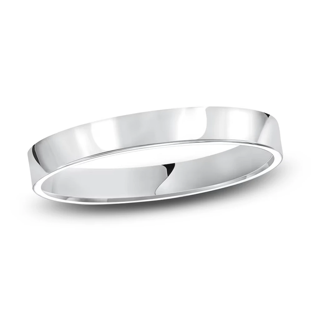 Flat 3MM Polished Wedding Ring