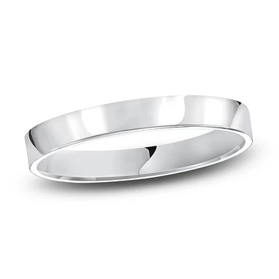Flat 3MM Polished Wedding Ring