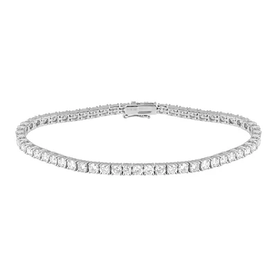 5.05CT Round Cut Diamonds Tennis Bracelet