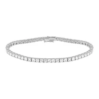 5.05CT Round Cut Diamonds Tennis Bracelet