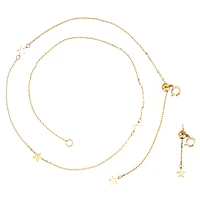Mini Gold Stars Necklace