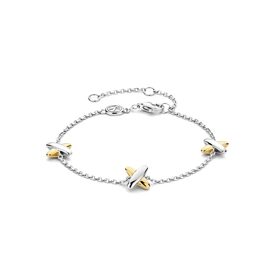 XOXO Two Tone Bracelet