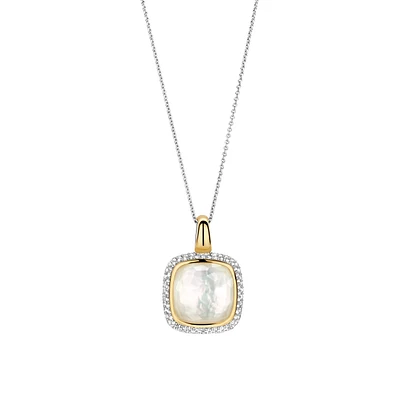 Cushion Quartz Large Necklace