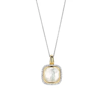 Cushion Quartz Large Necklace