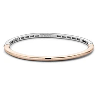 Smooth Bangle Rose Bracelet