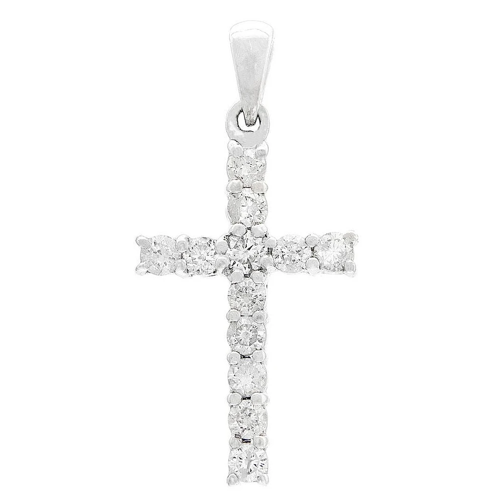.45ct Diamond Cross Pendant