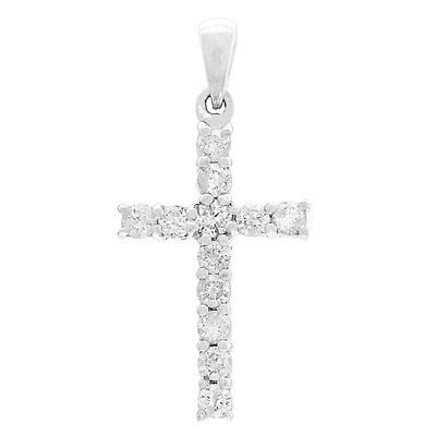 .45ct Diamond Cross Pendant
