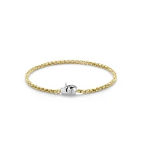 Round Box Golden Bracelet