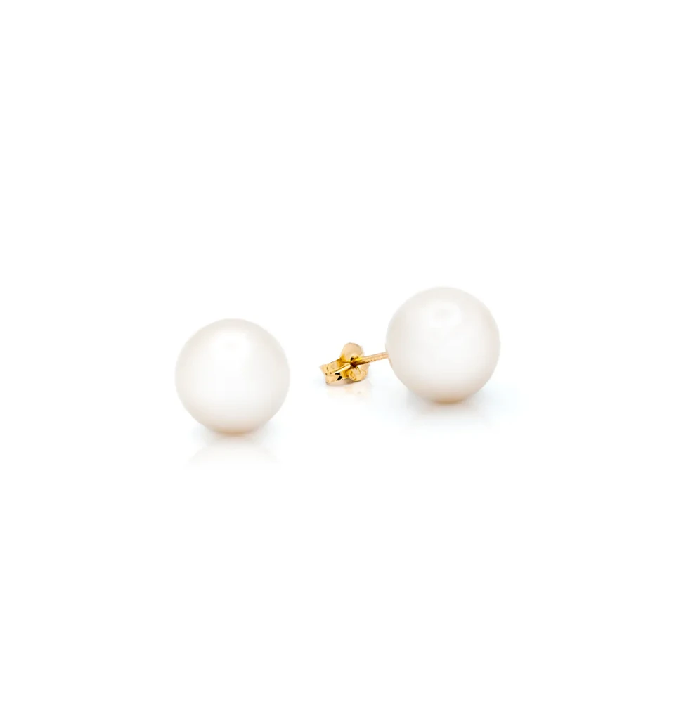10MM Pearl Stud Earrings