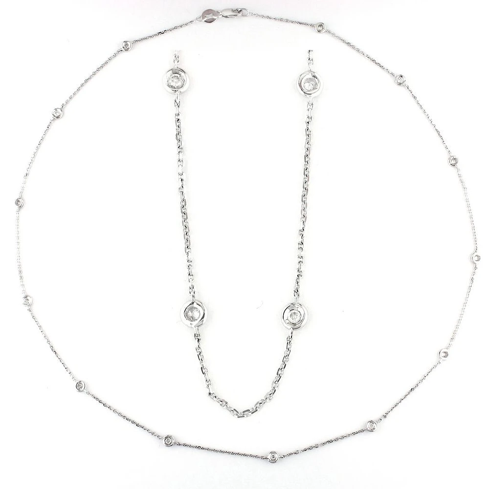 Diamond by the Yard Necklace