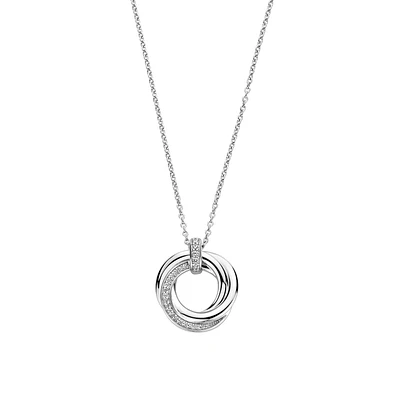 Trinity Pave Necklace