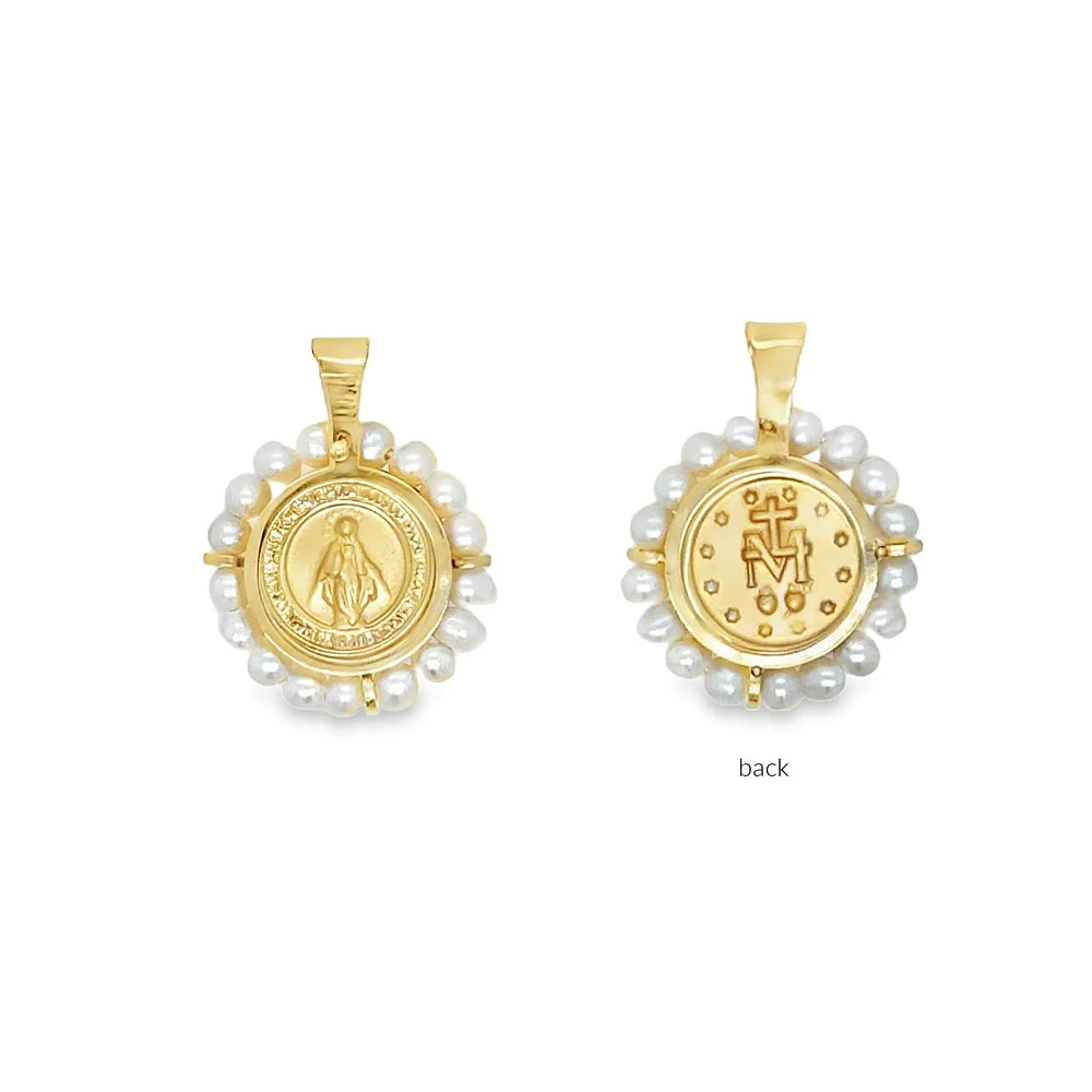 Milagrosa Round Pearls 13MM Pendant