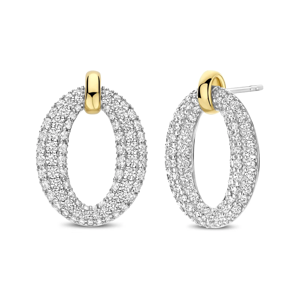 Oh Links Pave Earrings