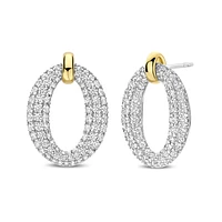 Oh Links Pave Earrings
